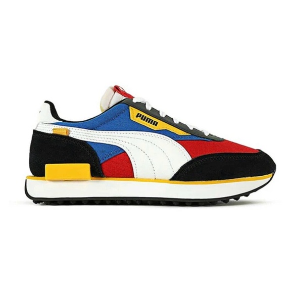 (GS) PUMA Future Rider Play On Low Top Running Shoes Size 6C 372349-05 - Picture 4 of 10